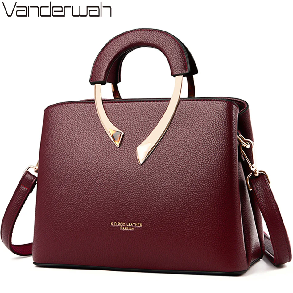 Luxury High Quality Bags - ECHTE VANDERWAH Hoge Kwaliteit Pu Leer