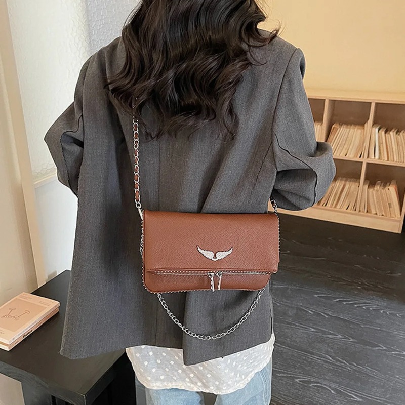 Luxury Bags White - Franse stijl Wing Square Bag voor