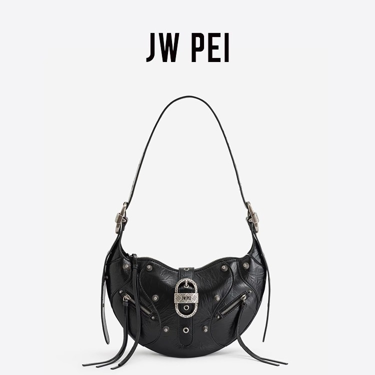 Luxury Bags White - JW PEI Bull Horn Bag TESSA