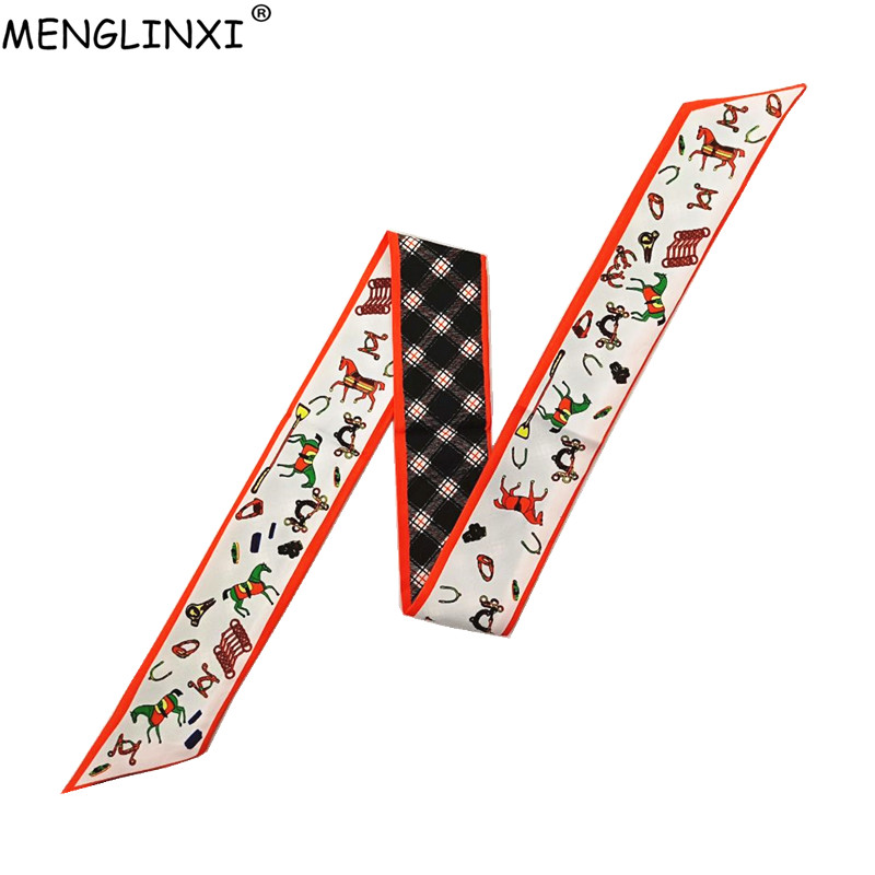 Luxury Bags For Women Brands - Paard Plaid Skinny Sjaal Vrouwen Tas