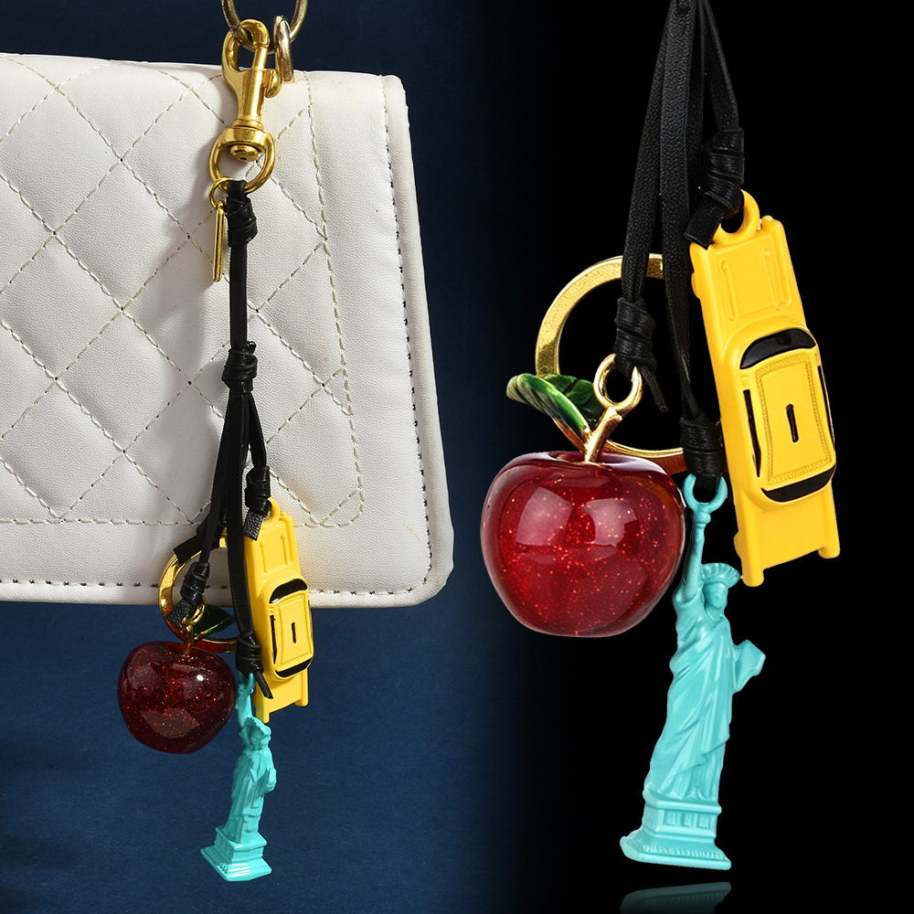 Luxury Bags New York - Leren tasbedel met New York City