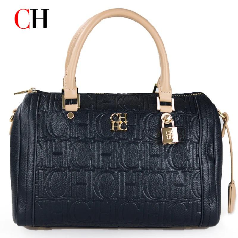 Luxury Bags Logo - CH Dames Handtas Luxe Reliëf Logo
