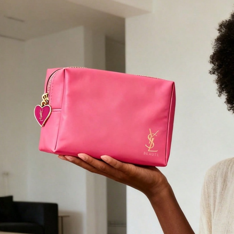 Luxury Designer Bags Ysl - YSL felroze designer multifunctionele cosmetische tas