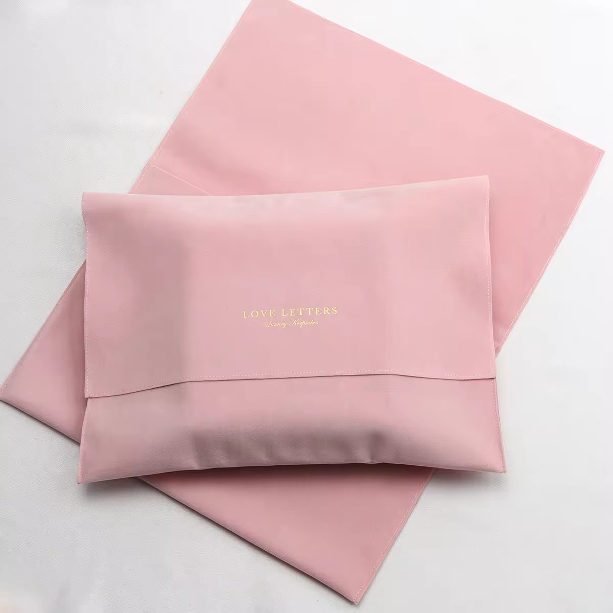 Luxury Bags Logo - Custom Logo Afdrukken Luxe Fluwelen Envelop
