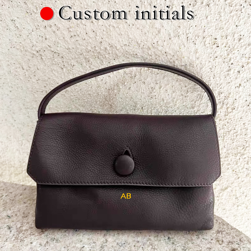 Luxury Bags 2026 - Aangepaste initialen Echt leer Mini De