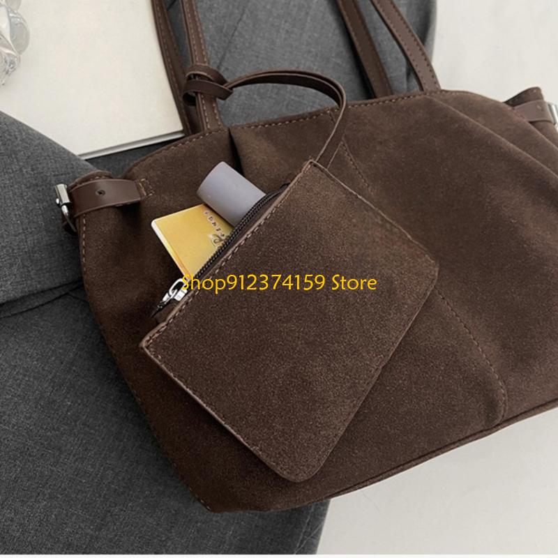 Bucket Bag Suede - G5AE Mode Portemonnees en Handtassen Onderarmtassen