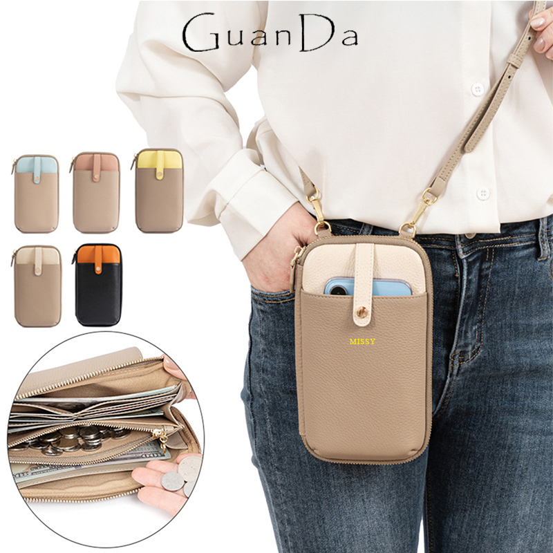 Luxury Bags Name For Women - Echt leer Crossbodytas met grote capaciteit