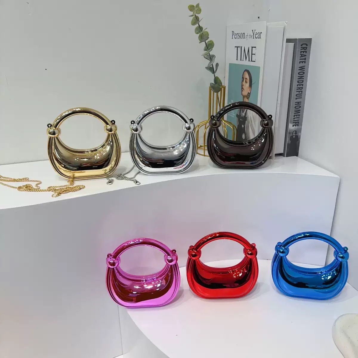 Luxury Bags Trending - Mini gouden avondtasje portemonnees en handtassen
