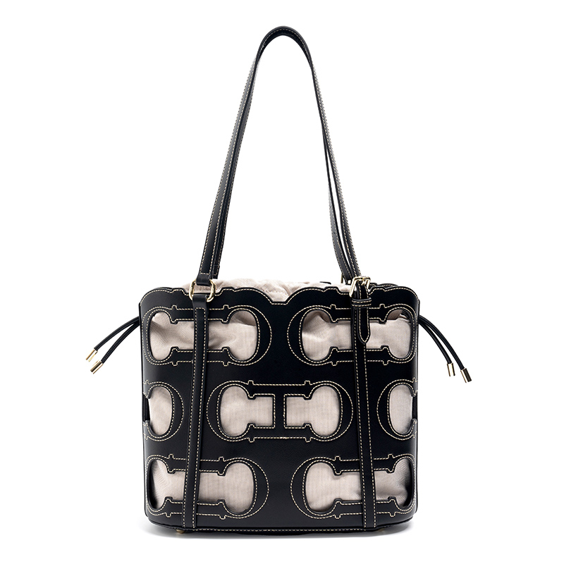 Luxury Bags Logo - CH Tote Bag Cutout Logo Grote