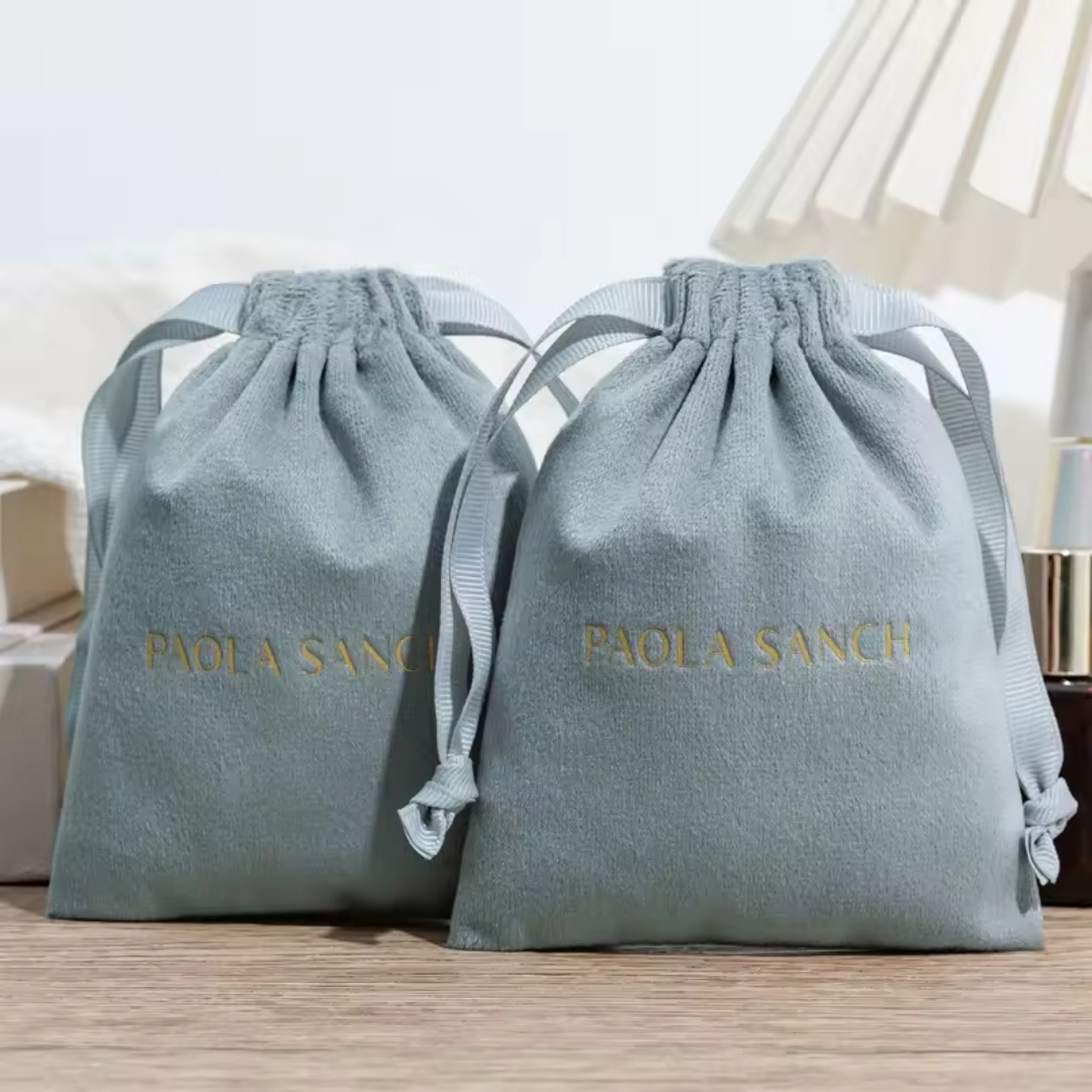 Luxury Bags Logo - Op maat gemaakte luxe fluwelen stofzak