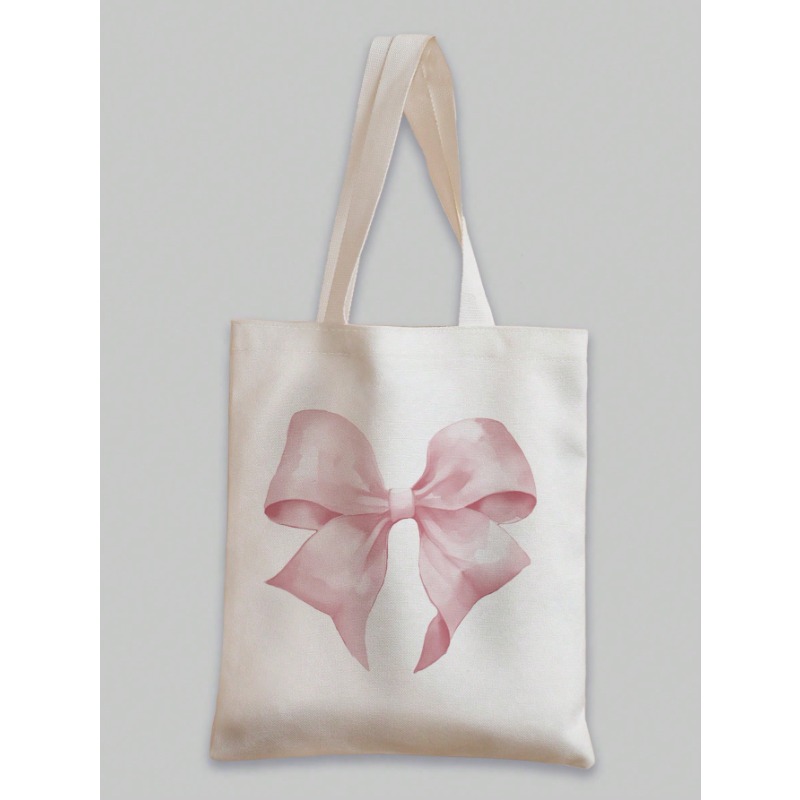 ROMWE Kawaii Bow Patroon Canva - Canvas Tote Designer recensie en prijs