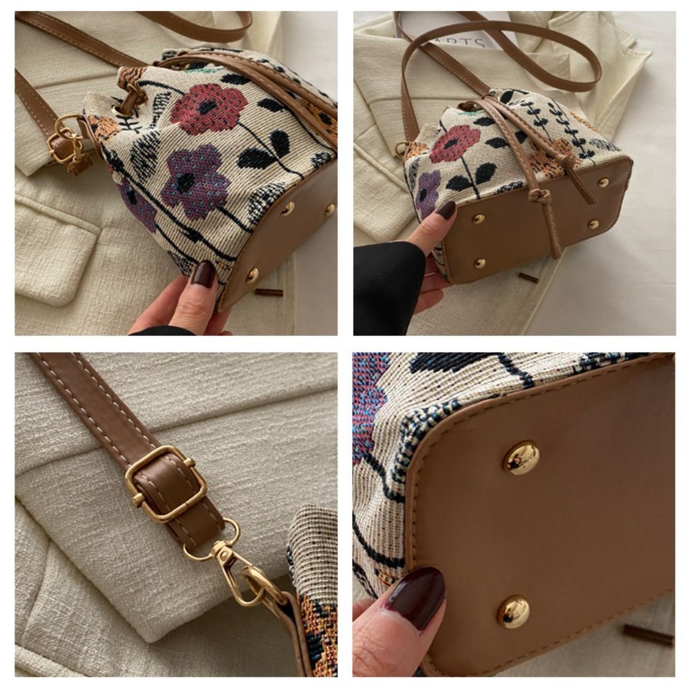 Mode linnen stoffen emmertas m - Bucket Bag Suede recensie en prijs