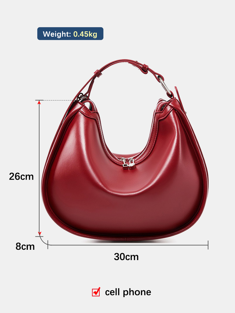 Zency Premium Echt Lederen Dam - Luxury Bags Storage recensie en prijs