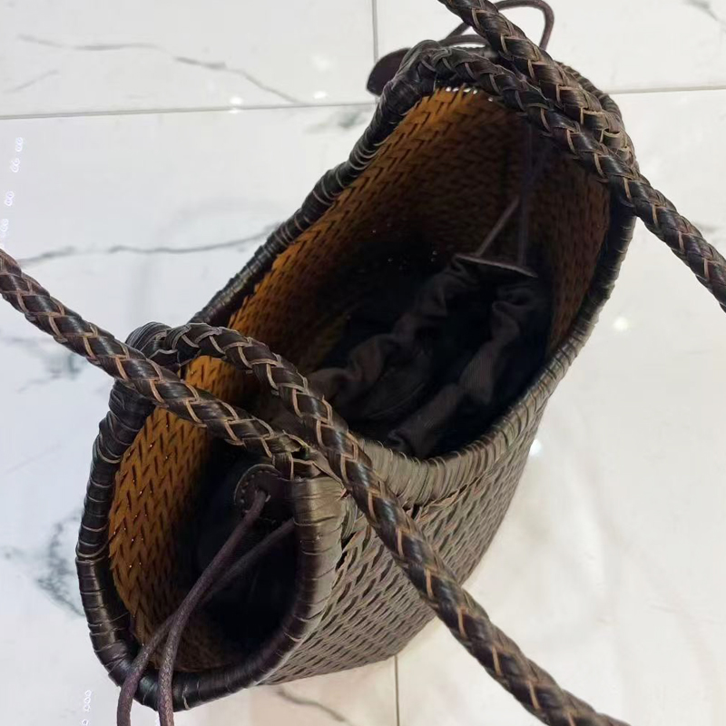Handgeweven lederen draagtasse - Luxury Bags 2026 recensie en prijs