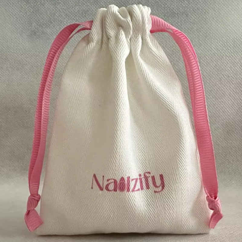 Luxe visgraat canvas tas met t - Luxury Bags Logo recensie en prijs