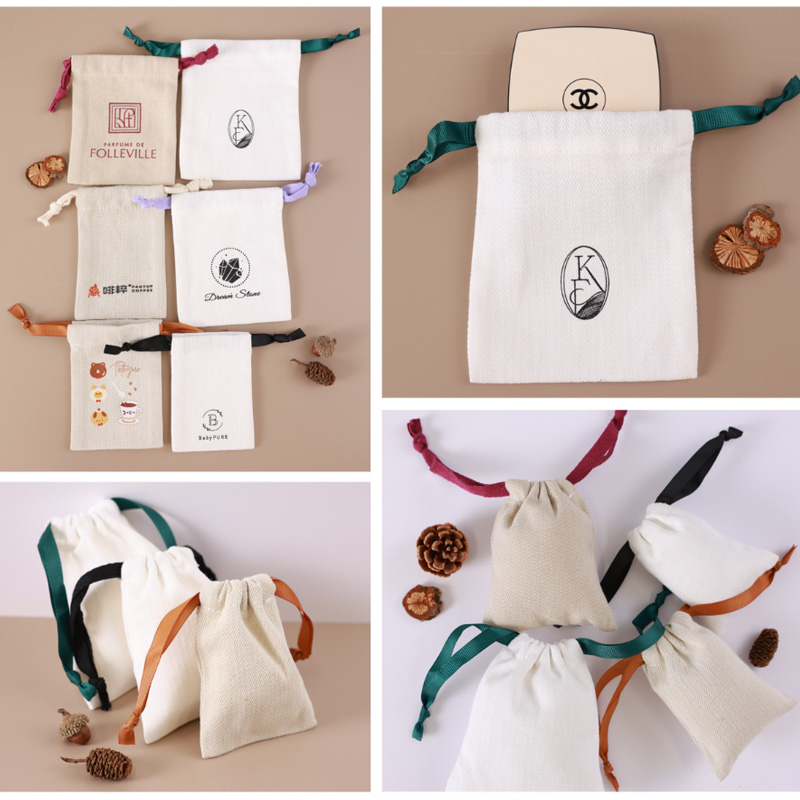 Luxe visgraat canvas tas met t - Luxury Bags Logo recensie en prijs