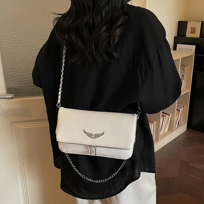 Franse stijl Wing Square Bag v - Luxury Bags White recensie en prijs