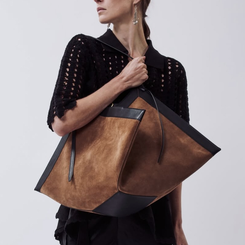 Oversized Wonton Faux Suede To - Luxury Bags 2026 recensie en prijs