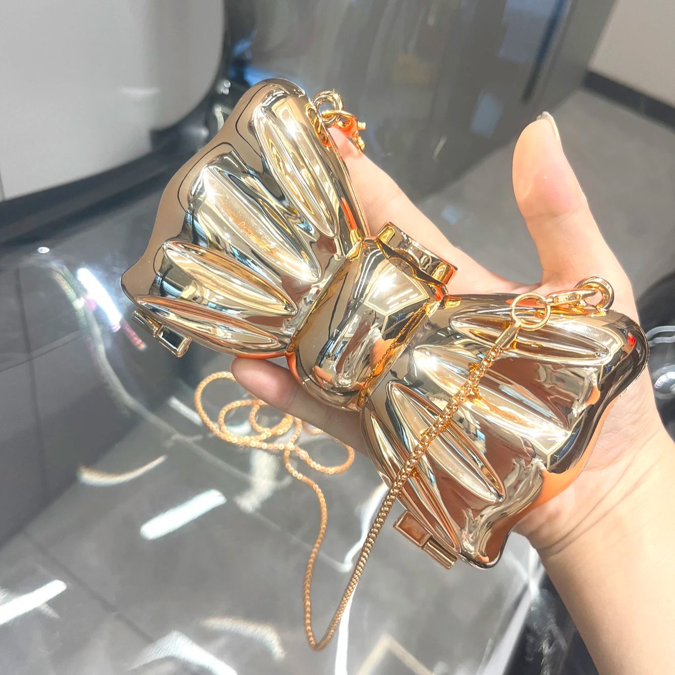 Gouden avondtasje portemonnees - Luxury Bags Trending recensie en prijs
