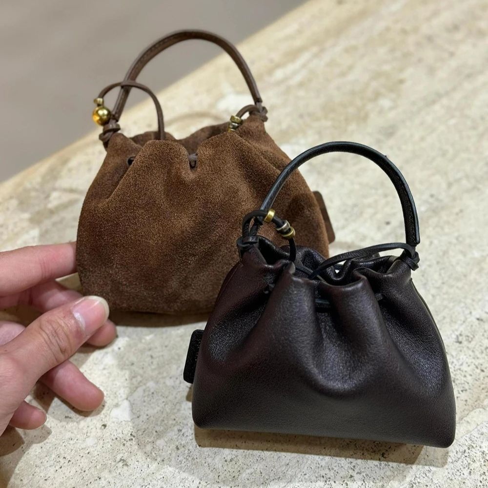 Chinese retro mini-crossbodyta - Bucket Bag Suede recensie en prijs