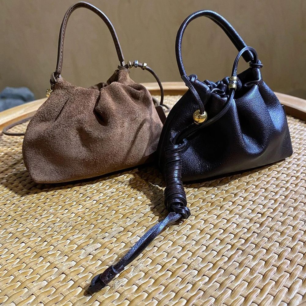 Chinese retro mini-crossbodyta - Bucket Bag Suede recensie en prijs