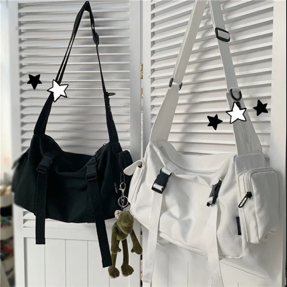 Zwarte Crossbody Tassen Vrouwe - Canvas Tote Designer recensie en prijs