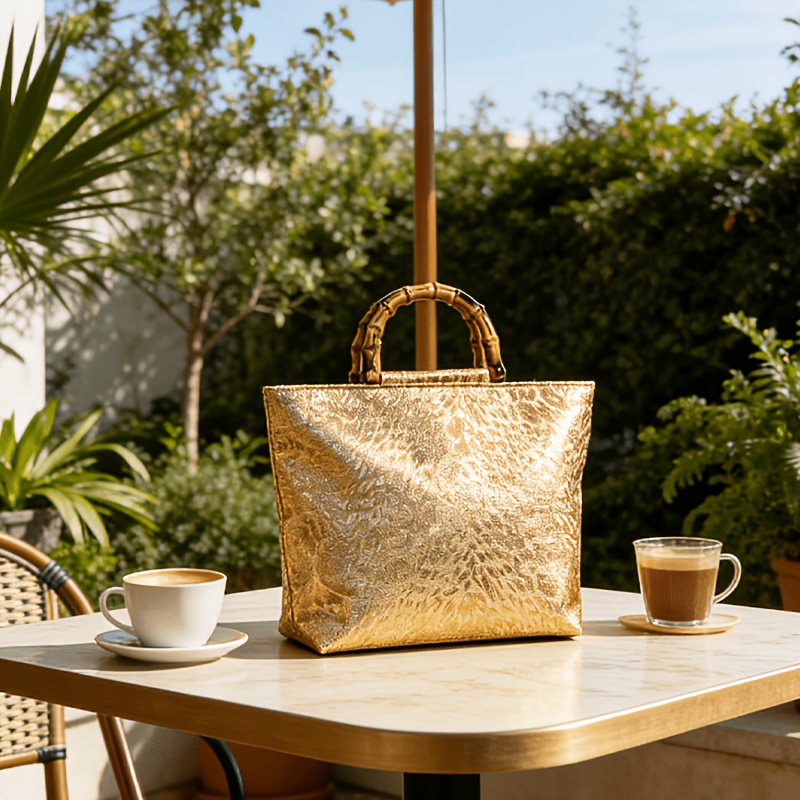 Lichte luxe metallic gouden ja - Xl Luxury Bags recensie en prijs