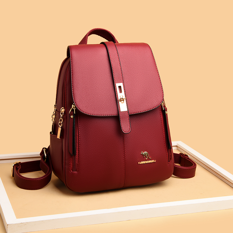Luxe Vrouwen Lederen Rugzakken - Luxury High Quality Bags recensie en prijs