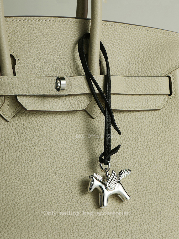 Luxe messing Pegasus tasbedel  - Luxury Bags Hermes Birkin recensie en prijs