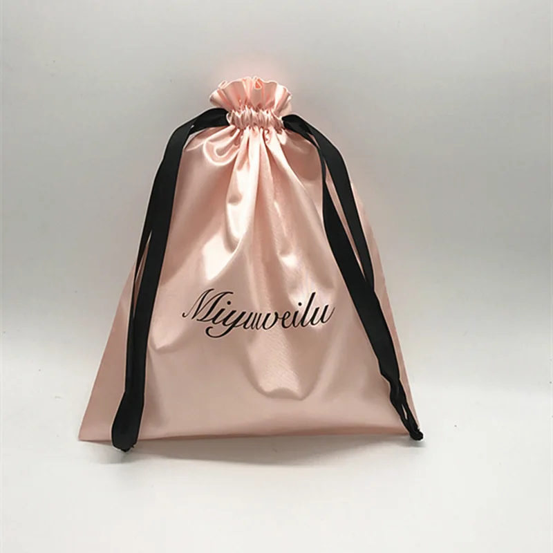 50 STKS Luxe Satijnen Haarzakj - Luxury Bags Logo recensie en prijs