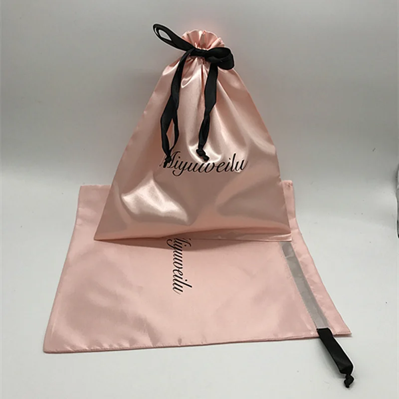 50 STKS Luxe Satijnen Haarzakj - Luxury Bags Logo recensie en prijs