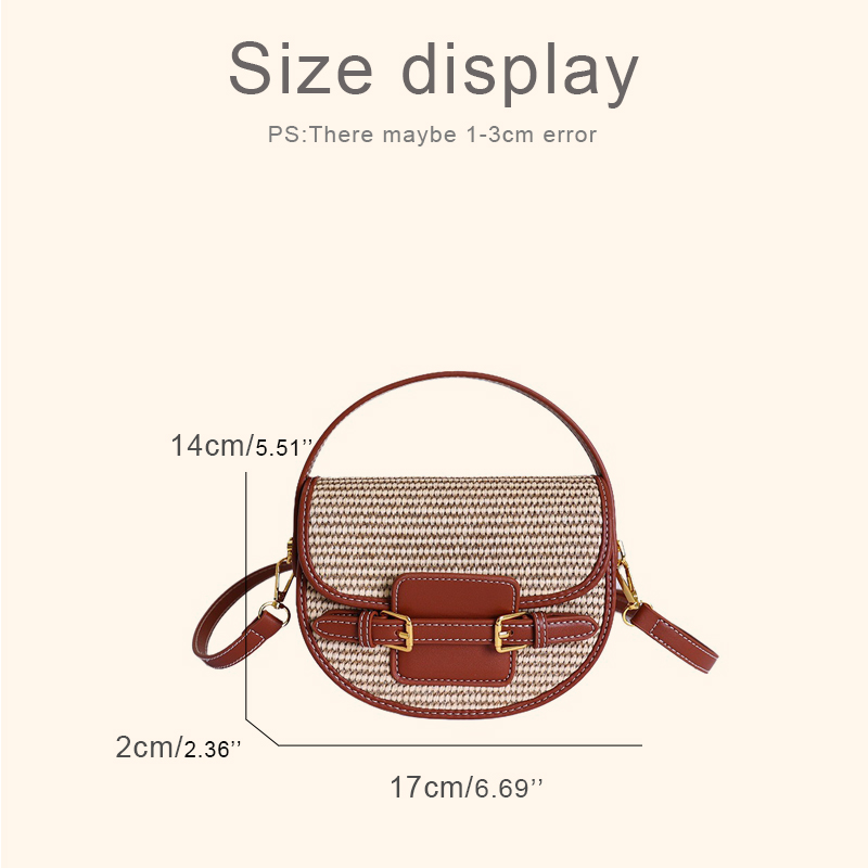 Engelse stijl mini strooien za - Luxury Bags 2026 recensie en prijs