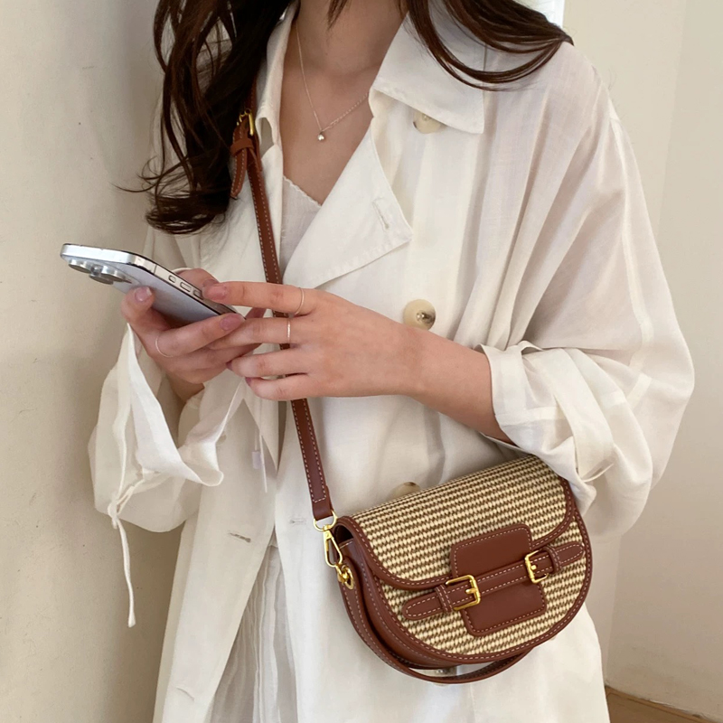 Engelse stijl mini strooien za - Luxury Bags 2026 recensie en prijs