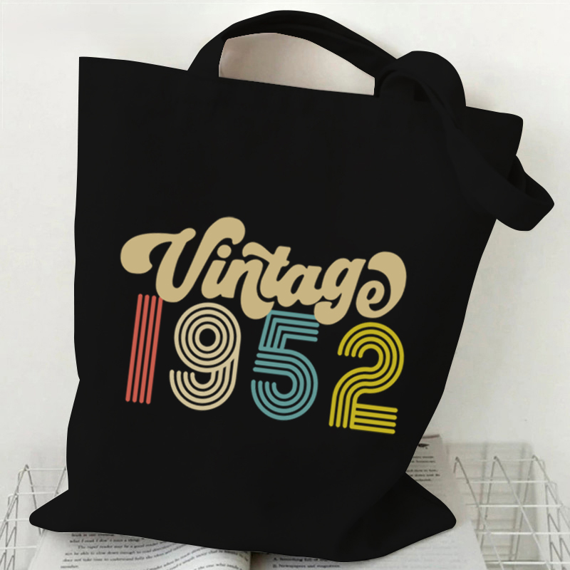 Vintage 1954 Patroon Canvas Sc - Canvas Tote Designer recensie en prijs