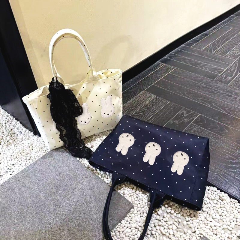 Nijntje Kawaii Zwart-Wit Polka - Luxury Bags White recensie en prijs