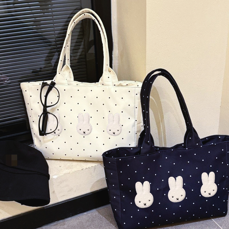 Nijntje Kawaii Zwart-Wit Polka - Luxury Bags White recensie en prijs