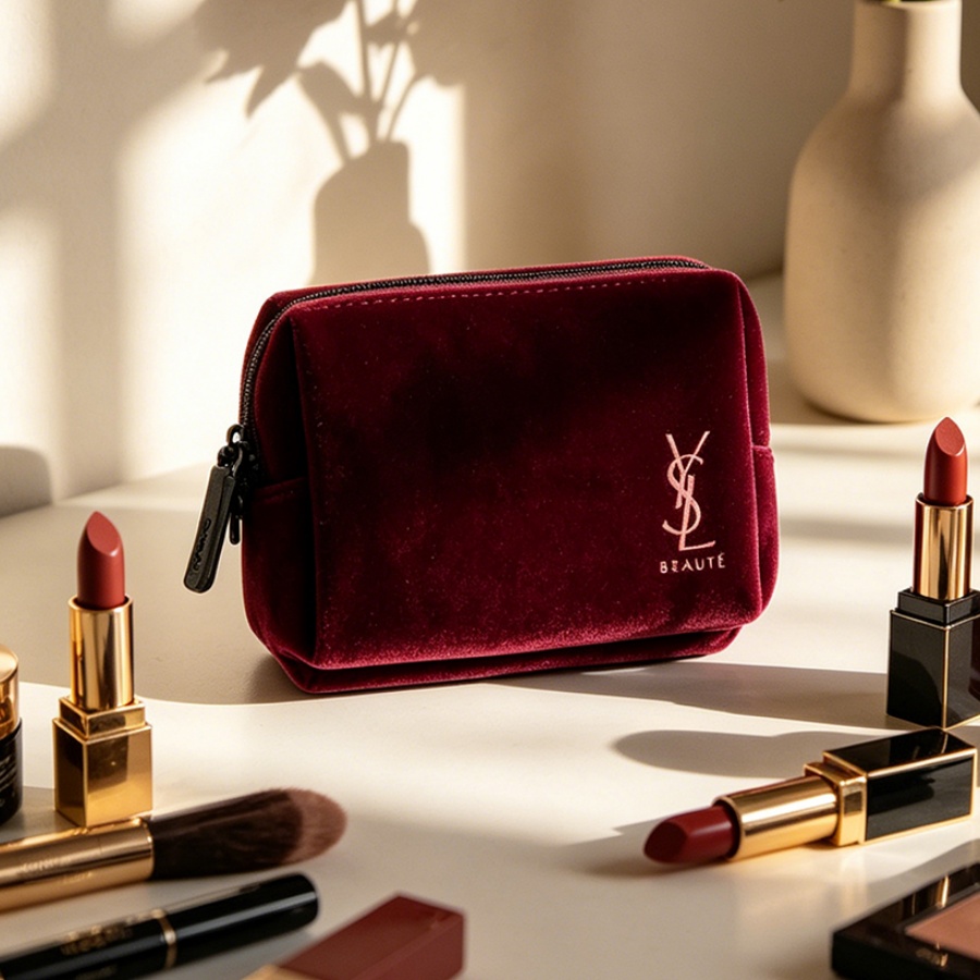 YSL's tas wijnrood fluweel min - Luxury Designer Bags Ysl recensie en prijs