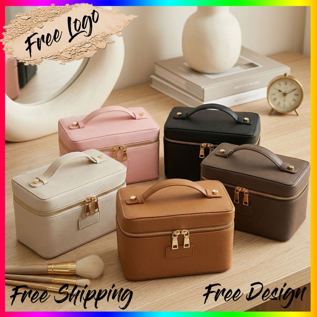 Luxe make-up tas van struisvog - Luxury Bags Storage recensie en prijs