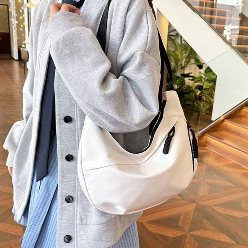 Casual nylon crossbodytas voor - Luxury Bags White recensie en prijs