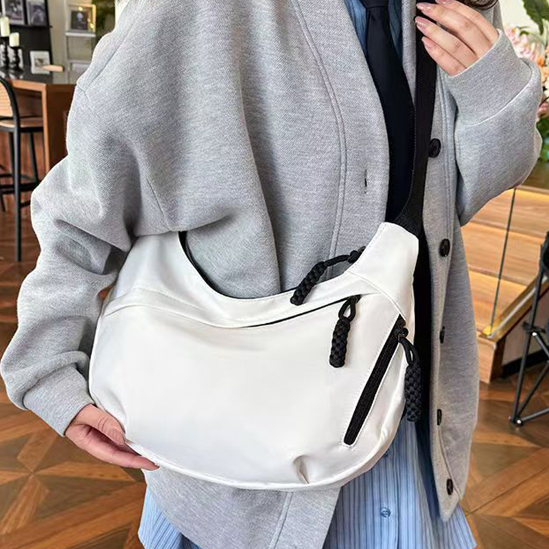 Casual nylon crossbodytas voor - Luxury Bags White recensie en prijs